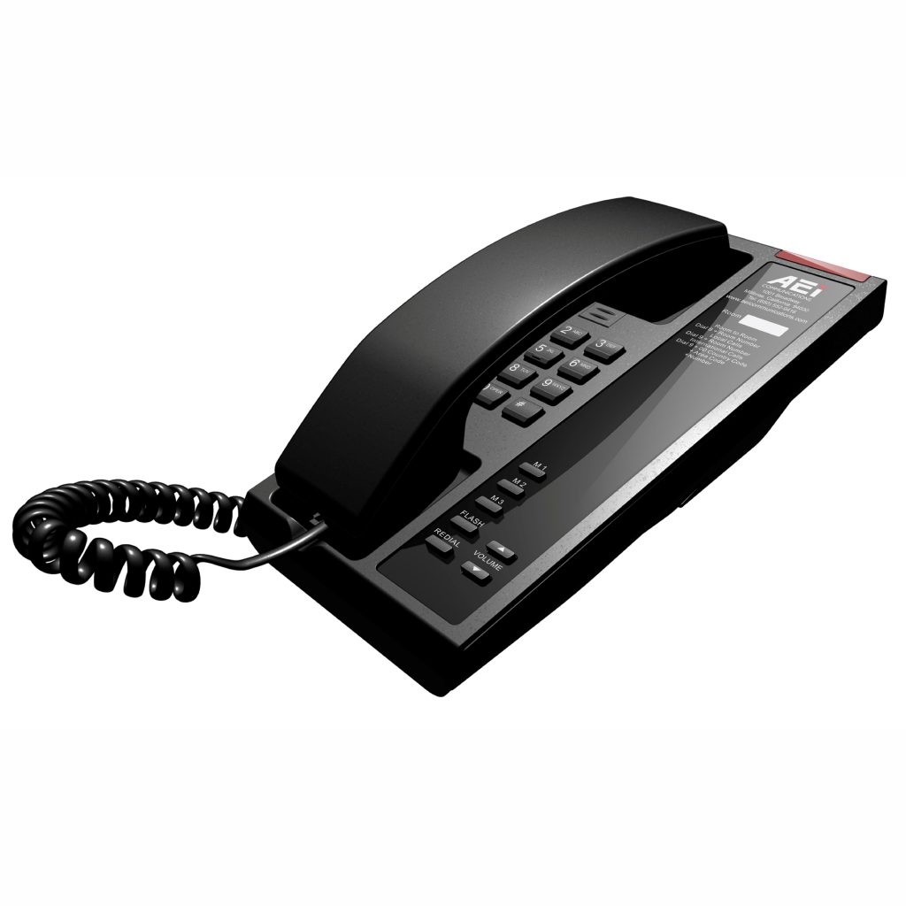 AKD5103 Slim SingleLine Analog Corded Telephone AEI Communications