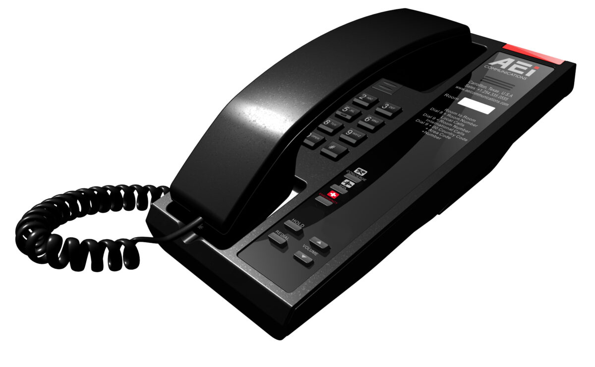 SKD1103 / SKD1110 Slim SingleLine IP Corded Telephone AEI