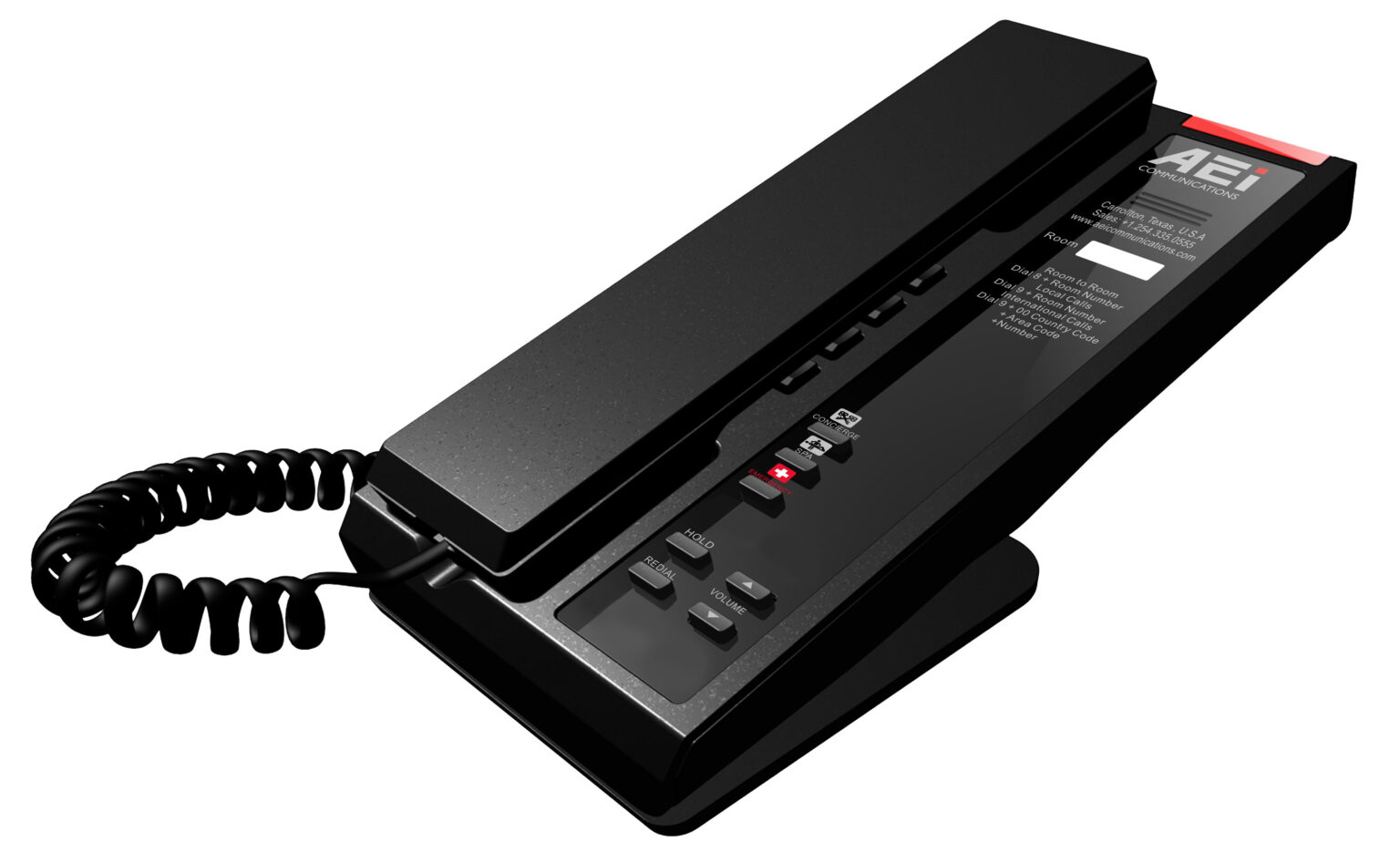 SLN1103 / SLN1110 Slim SingleLine IP Corded Telephone AEI